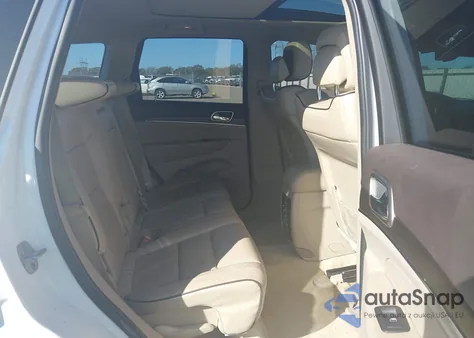 2014 Jeep Grand Cherokee Overland z USA, uszkodzony, nr VIN 1C4RJECT5EC124004